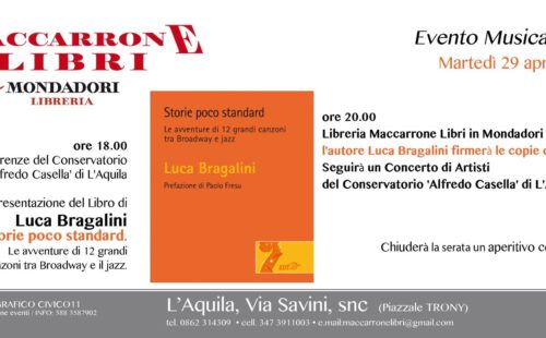 Evento Musicale – Martedì 29 aprile