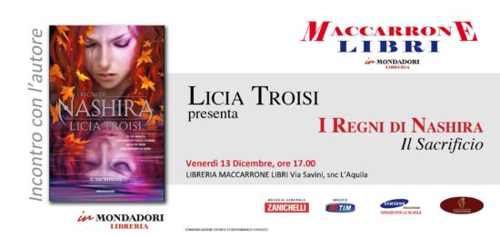 Incontro con l’autore: Licia Troisi